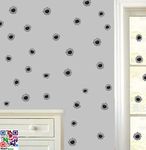 Bullet Holes - Pack of 120 - Wall Art Vinyl Printed Stickers