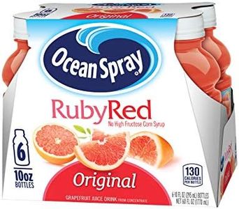 Ocean Spray® Ruby Red Grapefruit Juice Drinks, 10 Fl Oz Bottles, 6 Count (Pack of 1)