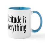 CafePress Attitude is Everything Mug 11 oz (325 ml) Ceramic Coffee Mug