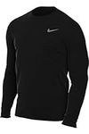 Nike Men's Team Legend Long Sleeve Tee Shirt, Black, Medium