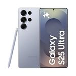 Samsung Galaxy S25 Ultra AI Smartphone, Galaxy AI, 12GB Memory, 512GB Storage, 200MP Camera, S Pen Included, Titanium Silverblue, 3 Year Manufacturer Extended Warranty (UK Version)