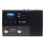 Valeton GP-100 - Multi-effects processor with expression pedal, 140 built-in effects, looper, amp modeling, battery support, third-party IR OTG for live streaming