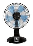 Rowenta VU2670 Extreme Turbo Silence 12-Inch Manual Table Fan with Remote Control, 4 Speed Settings including Turbo Boost Options, Black