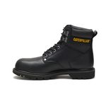 Caterpillar Men's 2nd Shift 6" Steel Toe Boot,Black,10.5 M US