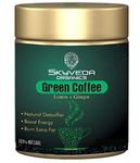 SKY VEDA Organic Unroasted Green Coffee Beans Powder, With Chlorogenic Acid, For Weight Loss Management, 300 Grams