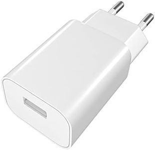 iJiZuo Cargador USB, Cargador de Pared Universal de 5V2A/10W, Mini Cargador USB, Compatible con Phone XS MAX XR X 8/7/6S Plus, Samsung S9 S8 S7, Android(Blanco)