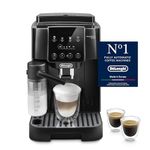 De'Longhi Magnifica Start Fully Automatic Coffee Machine, Original Italian Brand, 5+ Recipes, Make Cappuccino, Espresso, Americano & Iced Coffee, Direct Bean to Cup, 15 Bar Pressure, ECAM220.60.B