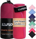 illusion Small Microfibre Gym Towel