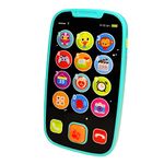 Baby Phone Toy, Music Light Mobile Phone Baby Toys Learning Educational Toddler Toys Baby Cell Phone Toy Sensory Toys, Click & Count,Call & Chat Fun Kids Phone