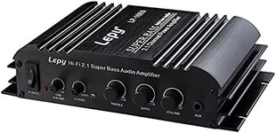 Eaglerich LP-168S Digital Stereo Power Amplifier Audio 2.1 Channel 2x40W R/L 68Wx1 Sub Woofer Mini Amplifier RMS Output Super Bass Hi-Fi USB AUX
