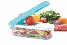 GANESH Plastic Vegetable Dicer,7 in 1,Blue