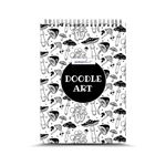 Doodlebook - Doodle Art Patterns Colouring Book for Beginners and Adults