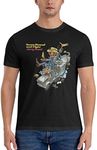 Smokey and The Bandit Jerry Reed T Shirt Man's Summer Unique Printing Short Sleeve Clothes, Black, Medium
