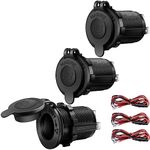 3 Pack Cigarette Lighter Socket Uni