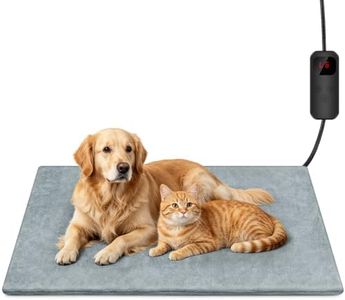 Verla Pet Heating Pad for Cats & Dogs with Timer, 6 Heat Levels