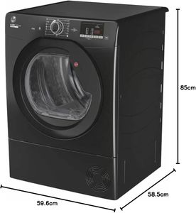 Hoover 9kg Condenser Tumble Dryer – Black
