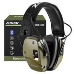 ZOHAN 035 Bluetooth 5.0 Shooting Ear Protection Earmuff, Active Noise Canceling, Hearing Protection with Sound Amplification