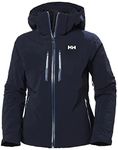 Helly-Hansen Womens Alphelia LIFALOFT Ski Jacket, 599 Navy, X-Large