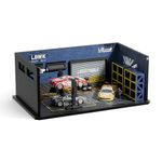 DIFT CLUB: ORIGINALS Mini Garage 1:64 Scale Display Set for Die Cast Collector Cars & Figure are Not Included (LBWK)