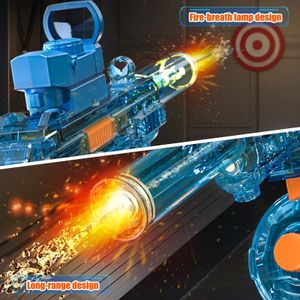 Electric Water Gun – Automatic 26FT Powerful Water Pistol, Large Capacity, Grey