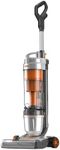 Vax Air Stretch Upright Vacuum Cleaner; Over 17m Reach; High performance, Multi-cyclonic, with No Loss of Suction; Lightweight - U85-AS-Be, Silver and Orange, 820W