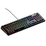 Glorious Gaming GMMK 3 PRO: mechanical keyboard, full size 100%, aluminum housing and gasket system, MX switches with hot swap, sound absorbing foam, American QWERTY - Black