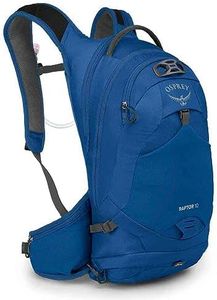 Osprey Raptor 10L Men's Biking Backpack with Hydraulics Reservoir, Postal Blue