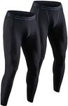 DEVOPS 2 Pack Men's Compression Pan