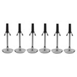 Kings Brand Adjustable 5.8" Threaded Bed Frame Riser Glide Legs, Set of 6 Glides