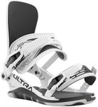 Union Ultra Men's Snowboard Bindings, White, Medium