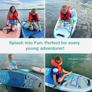 Niphean Inflatable Paddle Board 320cm – SUP for Adults, 200kg Capacity, Seat & Accessories