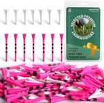 FINGER TEN Golf Tees Plastic 3 1/4 