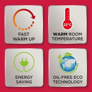 Dimplex 2kW Oil-Free Radiator Heater – Portable Electric Heating