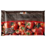 Jazooli 56L Tomato Planter Grow Bag - High Mineral, Nutrient Enriched Peat Free Compost, All Natural Organic Ingredients, Extra Deep, High Yield & Strong Root Growth - 8 Week Feed