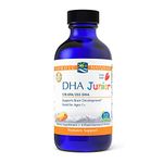 Nordic Naturals Pro DHA Junior Fish Oil | 530 Total Omega-3S With EPA & DHA Supplement Fish Oil For Kids Brain Health | Dietary Supplement | Strawberry Fish Oil Syrup 4Floz 119 ml For Kids Ages 1+