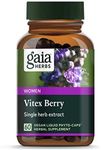 Gaia Herbs Vitex Berry, Vegan Liquid Capsules, 60 Count (Pack of 2) - Hormone Balance for Women, Organic Chaste Tree Berry Extract (1000 mg)