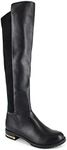 XOXO Women's Calissa Fashion Boot, Black, 6.5