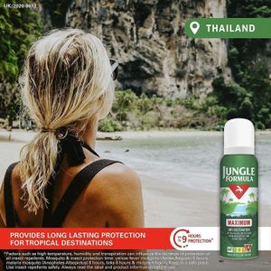 Jungle Formula Maximum Insect Repellent Aerosol, 125ml, Pack of 3