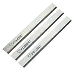 FOXBC 4" x 5/8" x 1/8" Jointer Planer Knives Blades for Delta 37-290, Jet JJ-4, Grizzly, Old Craftsman, Atlas, Boice, Crane, Walker-Turner 4" Jointer - Set of 3