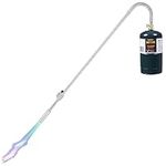 GASPOWOR Weed Torch Propane Burner,50,000 BTU(CSA), 35" long arm, Self Igniting Flame Weeder for Weeding,Blow Torch,Gas Vapor,Snow melting,Charcoal lighting(PROPANE TANK NOT INCLUDED)