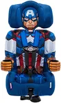 KidsEmbrace Marvel Captain America 2-in-1 Forward-Facing Booster Car Seat LATCH | 5-Point Harness Booster 22-65lbs converts to Belt-Positioning Booster 40-100lbs | Adjustable