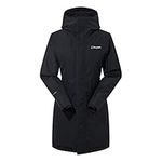 Berghaus Women's Hinderwick Insulated Waterproof Jacket, Durable, Breathable Rain Coat, Black, 12