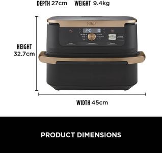 Ninja Foodi FlexDrawer Air Fryer 10.4L – Large Capacity Cooker