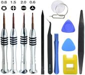 Screwdriver Repair Set Tool Cleaning Kit for Apple iPhone 5 6 6S 7 8 X XS XR SE 11 12 13 14 15 Plus Pro Max mini ipod,ipad,Mobile cell phones,Switch,watch,Glasses,Camera,Tablet,etc