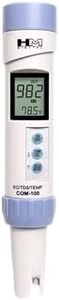 HM Digital 716160 COM-100 Waterproof Professional Series Combo Meter, 7", White/Purple
