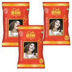 Cafe DESIRE I DRINK SUCCESS Red Range Instant Coffee Powder Box Premix 3 Kg Pack Of 3 X 1 Kg Suitable For All Vending Machines Use Manually Just Add Hot Water 3 In 1 Coffee Powder Makes 250 Cups