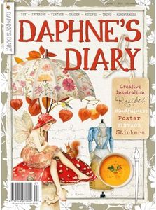 Daphne's Diary Magazine #7 2024 (ENGLISH) | Creative Art Craft Workbook | Interactive Diary Magazine for Mindfulness, Coloring, Art, Cooking, Travel | Full of Creative Inspirations and Sweet Articles