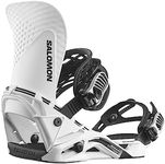 Salomon Snowboard Binding, Hologram, 2023-24 Model Unisex, L47341700 S Size White
