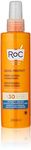 RoC - Soleil-Protect Moisturising Spray Lotion SPF 30 - Broad-Spectrum Sun Protection for Body - Non-Greasy & Water-Resistant Sunscreen - High UVA/B Protection - Skin-Friendly - 200 ml