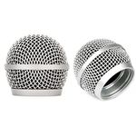 2 PCS Replacement Ball Head Mesh Microphone Grille for Shure PG48 PG58 PGX2 BLX288 PG288 PGX24 Microphone